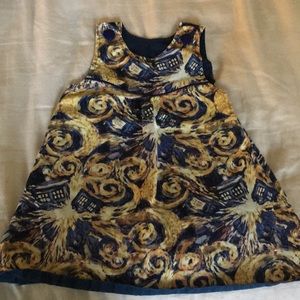 Doctor Who Toddler Dress Size 18m/2t Handmade